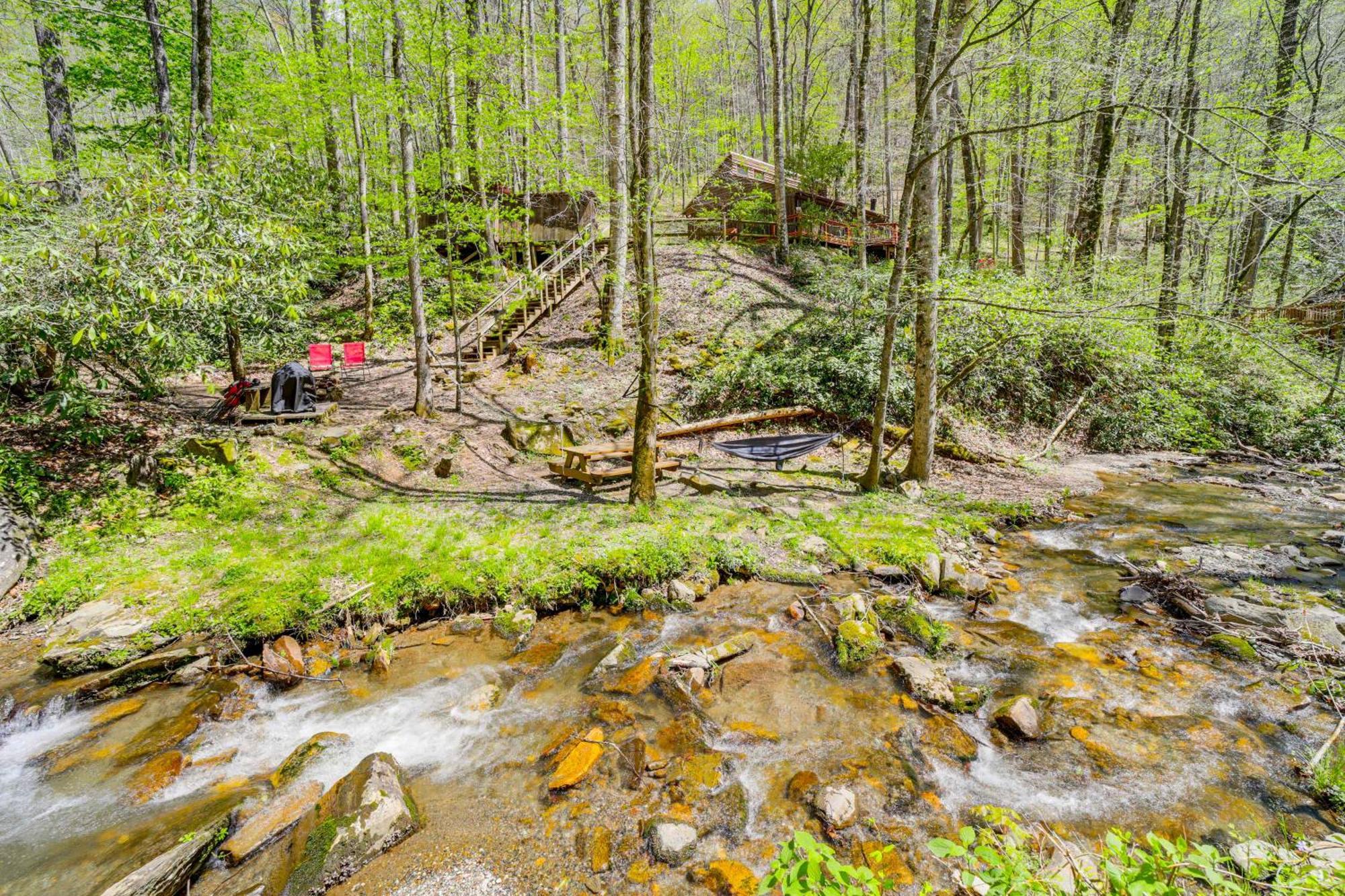 Creekside Whittier Cabin With Fire Pit Near Hiking! Exteriör bild